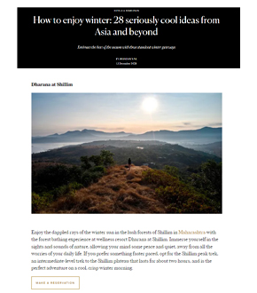 dharana - conde nast traveller