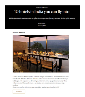 grazia- best hotel in india