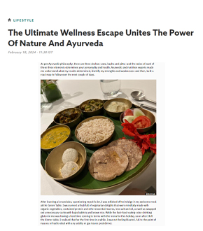wellness escape in the nature