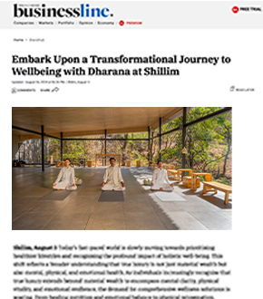 wellbeing with dharana at shillim